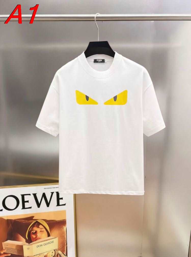 フェンデイ 【ミリタリー】 ワークスタイルTシャツ