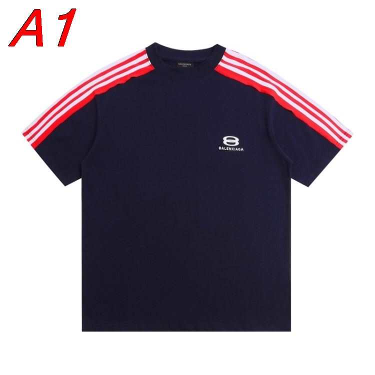 バレンシアガ 【ストリート系】 トレンドトップTシャツ クール&カジュアル 着回し自在