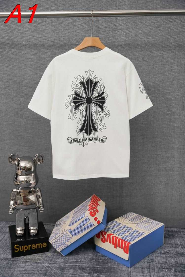 NEW ARRIVAL クロムハーツ 【マルチシーズン】 デイリーユースTシャツ 着回し自在