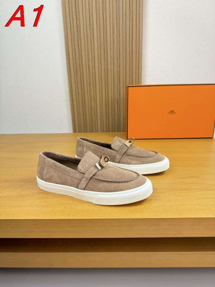 2026発売中！【Gucci】スリッポン レザー×GGキャンバス ウェブストライプ ネイビー×ホワイト ストリート