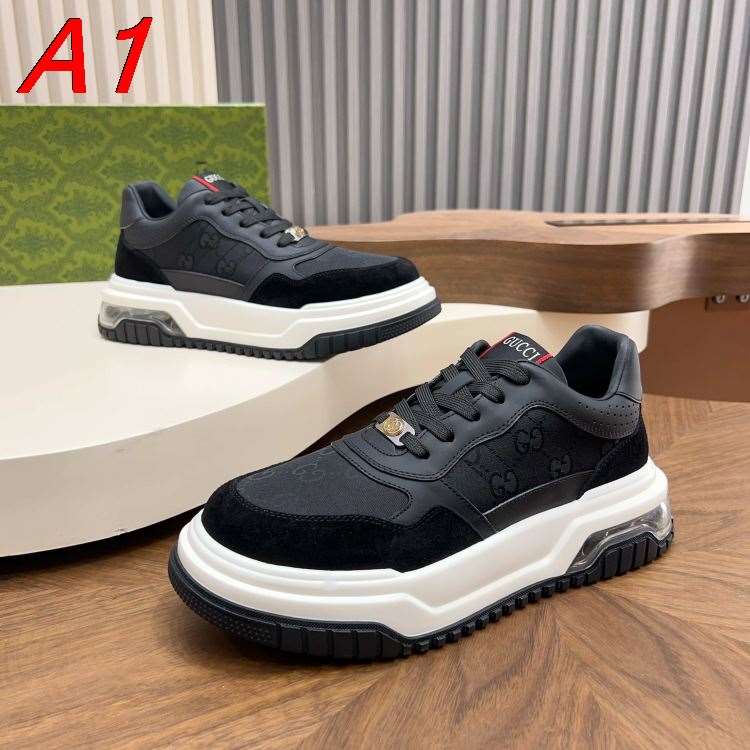 2026新作登場！【Givenchy】スニーカー メッシュ × レザー ×  黑  GIVENCHYロゴ ストリート GVC-