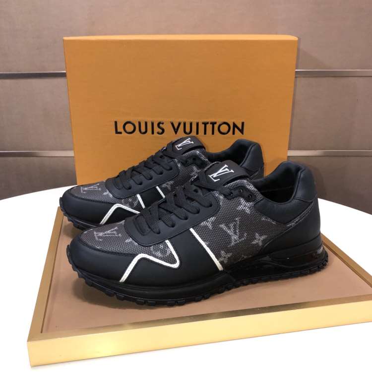 2026発売中!【Louis Vuitton】スニーカー モノグラム×レザー モノグラムグレー ストリート