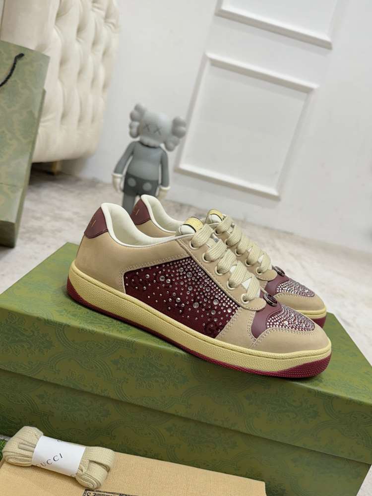 2026新作登場！【Hermès】スニ-カー レザー × ニット × 白 黑 H-logo 运动 HE-