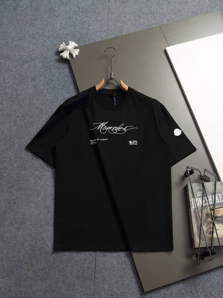 2026 モンクレール 夏新着 クルーネック半袖Tシャツ オーバーサイズ シンプル合わせやすい デイリー ブランド コピー