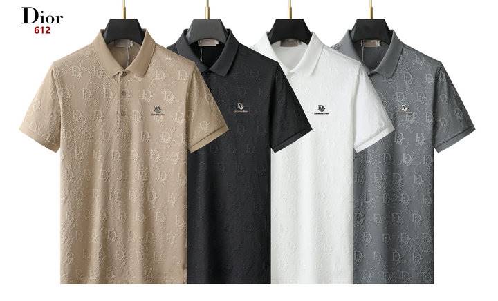 2026 ディオール 夏新着 ハイエンド ポロカラー半袖Tシャツ ゆったりドロップショルダー ブランド コピー