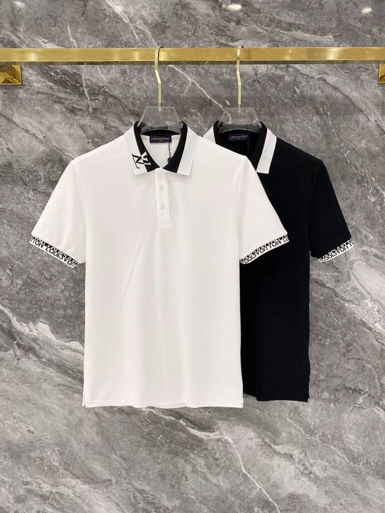 2026 ルイヴィトン 夏新着 ポロカラー半袖Tシャツ 洗濯耐久性抜群 ベーシック 快適フィット ブランド コピー