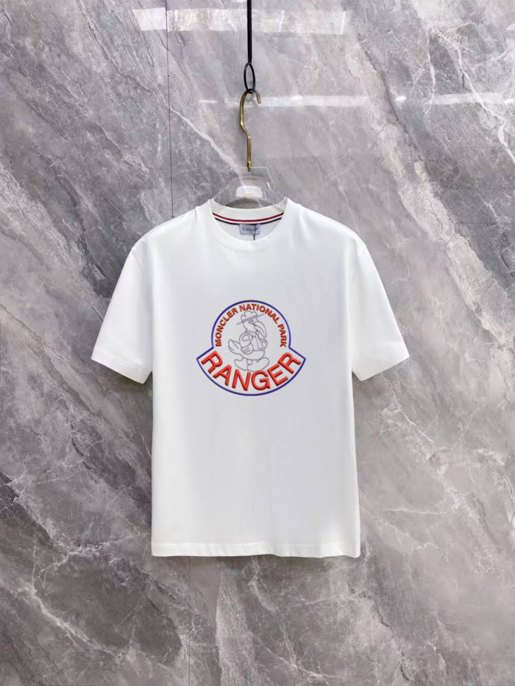 2026 モンクレール 夏先行販売 クルーネック半袖Tシャツ ハイエンドカスタム きめ細かく柔らかな肌触り ブランド コピー