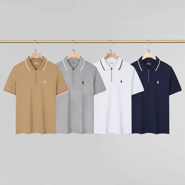 2026 ポロ ラルフローレン 夏新着 ポロカラー半袖Tシャツ 柔らか肌触り型崩れなし スリムフィット ベーシック ブランド コピー