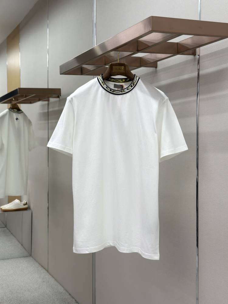 2026 ディオール 夏新着 レターコットン クルーネック半袖Tシャツ 洗濯耐久性抜群 ブランド コピー