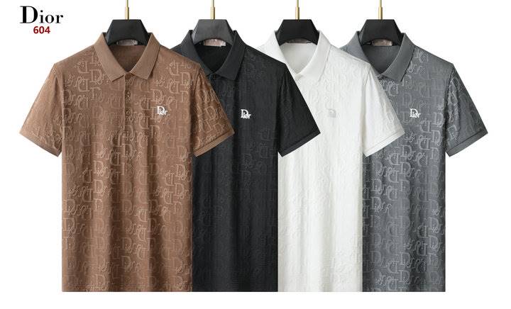 2026 ディオール 夏新着 ベーシック ポロカラー半袖Tシャツ 柔らか肌触り型崩れなし ベーシック ブランド コピー