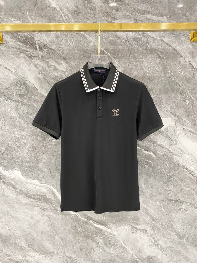 2026 ルイヴィトン 夏新着 ベーシック ポロカラー半袖Tシャツ 洗濯耐久性抜群 ブランド コピー