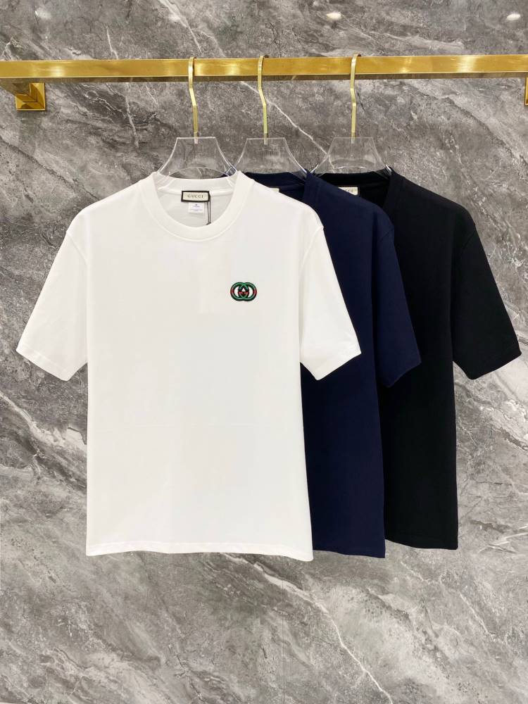 2026 グッチ 夏先行販売 ハイエンドカスタム クルーネック半袖Tシャツ 洗濯耐久性抜群 ブランド コピー