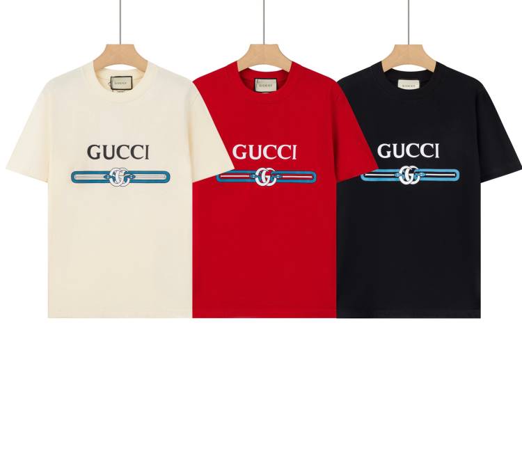 2026 グッチ 夏新着 ハイエンド クルーネック半袖Tシャツ きめ細かく柔らかな肌触り ブランド コピー