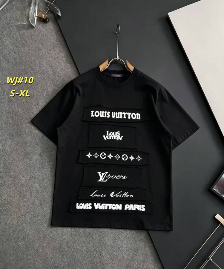 2026 ルイヴィトン 夏新着 快適フィット クルーネック半袖Tシャツ シンプル合わせやすい カジュアル ブランド コピー