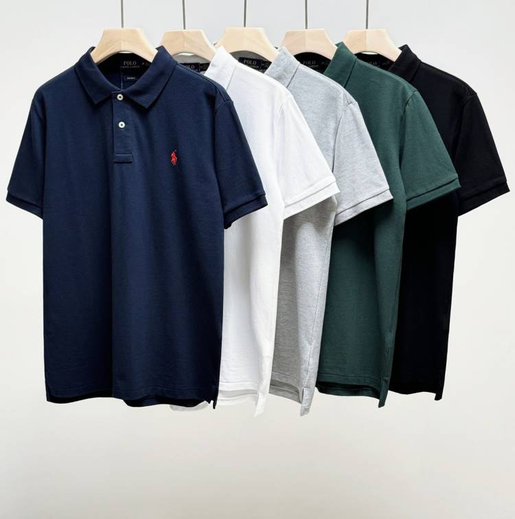 2026 ポロ ラルフローレン 夏新着 ポロカラー半袖Tシャツ シンプル合わせやすい 無地 ブランド コピー