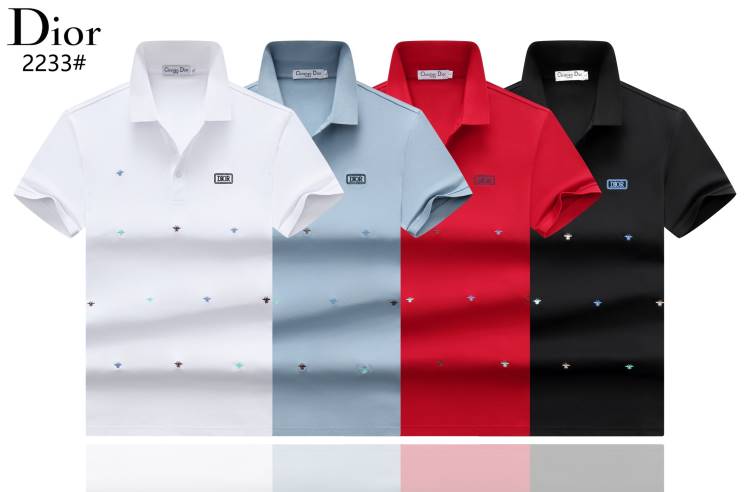 2026 ディオール 夏新着 ベーシック ポロカラー半袖Tシャツ きめ細かく柔らかな肌触り ブランド コピー
