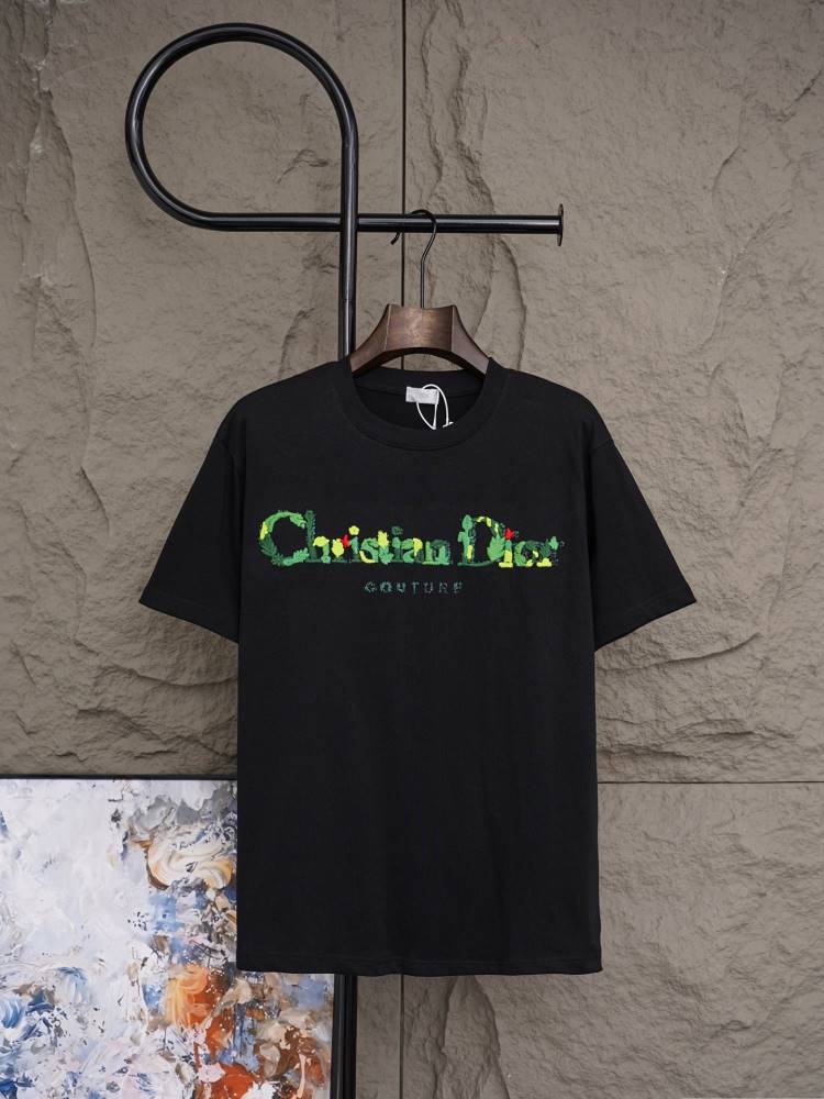 2026 ディオール 夏新着 ベーシック クルーネック半袖Tシャツ シンプル合わせやすい 上質仕立て ブランド コピー