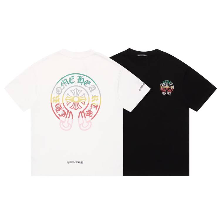 2026 クロムハーツ 夏先行販売 ラグジュアリー クルーネック半袖Tシャツ 欧州サイズ大きめ きめ細かく ブランド コピー