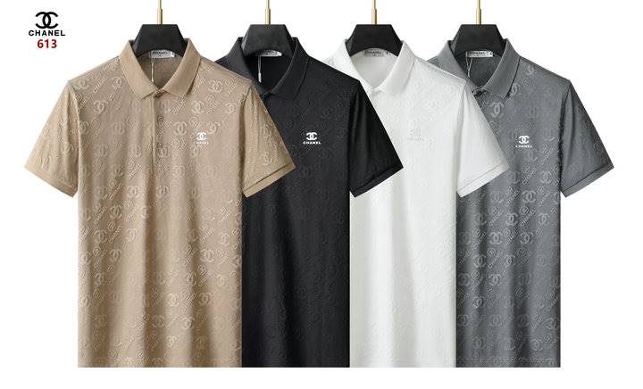 2026 シャネル 夏新着 ラグジュアリー ポロカラー半袖Tシャツ シンプル合わせやすい ブランド コピー
