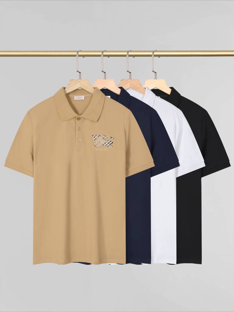 2026 バーバリー 夏新着 デイリー ポロカラー半袖Tシャツ 洗濯耐久性抜群 ブランド コピー