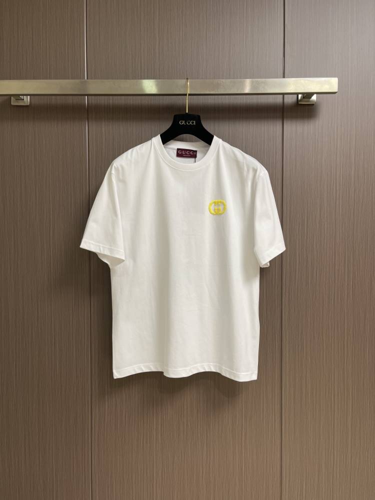 2026 グッチ 夏新着 プリント植毛 クルーネック半袖Tシャツ 洗濯耐久性抜群 ブランド コピー