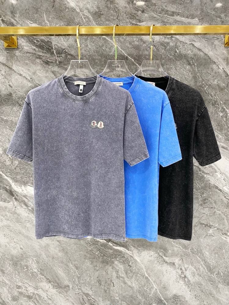 2026 モンクレール 夏先行販売 ハイエンドカスタム きめ細かく柔らかな肌触り クルーネック半袖Tシャツ ブランド コピー