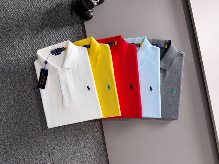 2026 ポロ ラルフローレン 夏新着 ポロカラー半袖Tシャツ きめ細かく柔らかな肌触り デイリー ブランド コピー