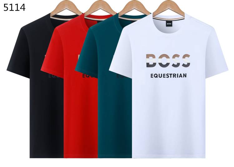 2026 ヒューゴボス 夏コーデ デイリー クルーネック半袖Tシャツ シンプル合わせやすい ブランド コピー