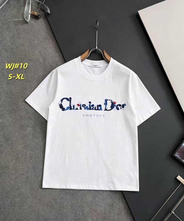 2026 ディオール 夏新着 快適フィット クルーネック半袖Tシャツ 多シーン対応 ブランド コピー