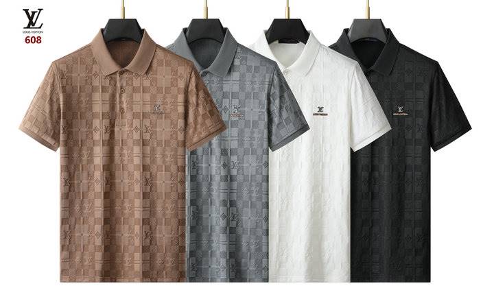 2026 ルイヴィトン 夏新着 ポロカラー半袖Tシャツ 洗濯耐久性抜群 デイリー ベーシック ブランド コピー