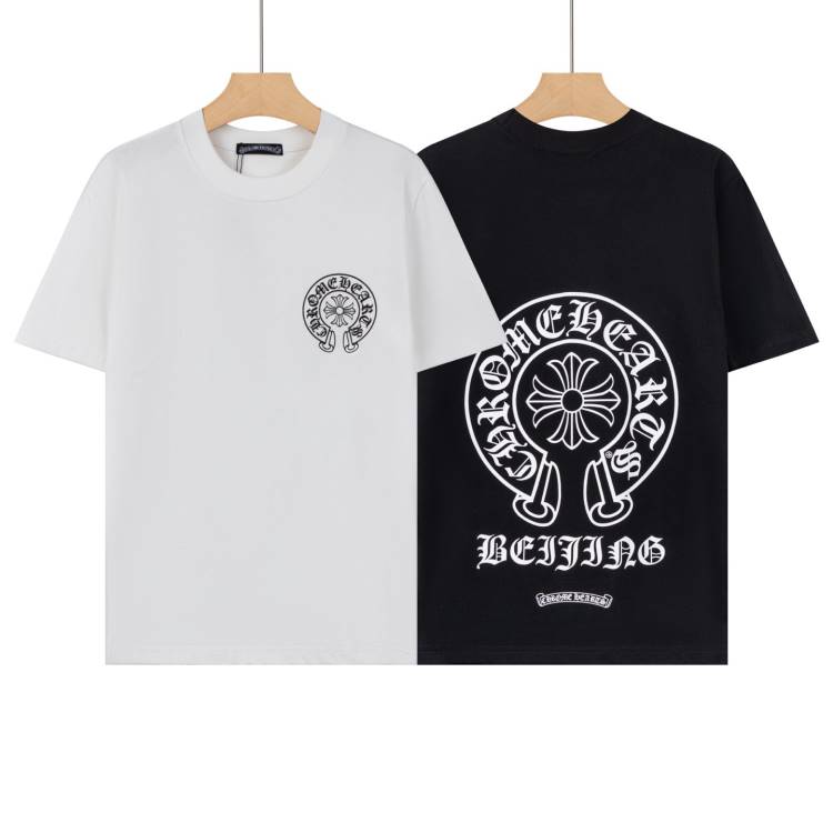 2026 クロムハーツ 夏新着 ヴィンテージ クルーネック半袖Tシャツ きめ細かく柔らかな肌触り ブランド コピー