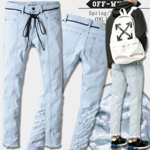 2020着回し度高めアイテム OffWhite オフホワイト高級感溢る ジーンズ 人気定番