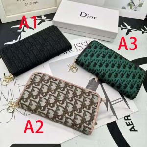 ディオール 秋にはやる最新作を先取り DIOR さわやかに新品おすすめ 3色可選 財布ウォレット 2020秋冬トレンドアイテム