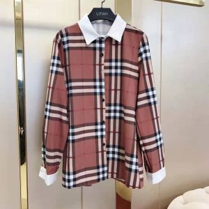 長袖 シャツ レディース 上品なリラックス感 2020春夏のトレンド新商品 今人気の秘訣 BURBERRY バーバリー