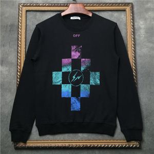 アウトドア系OffWhite 人気急上昇中オフホワイトプルオーバーパーカー2色可選