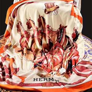 ブランケット 品のよさを感じさ エルメス 今季流行りの人気新作 HERMES お取り付けも取り外しも便利