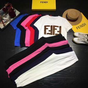 限定 FENDI フェンディ ジャージ 上下セット 多色可選