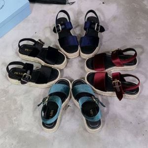 夏に良く似合うちょっと新品 プラダ PRADA サンダル 4色可選 2020春夏人気トレンドアイテム