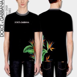 海外でも大人気 半袖Tシャツ 人気が継続中 ドルチェガッバーナ DolceGabbana