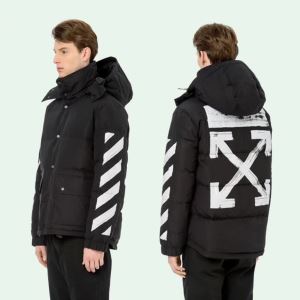 激売れ ダウンジャケット新商品オフホワイト OFFWHITE
