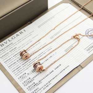 流行ファッション 大人の可愛さを引き立て ブルガリ BVLGARI ネックレス