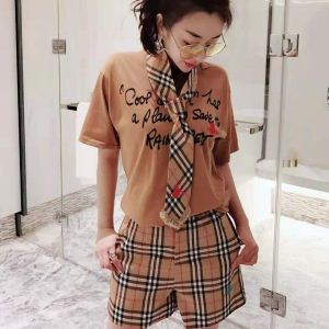 BURBERRY バーバリー 上下セット 上品なリラックス感 《2020年》今、注目のストリート 夏らしい季節感