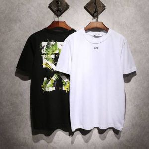 シーズン半袖Tシャツ OffWhite オフホワイト 2色可選芸能人愛用
