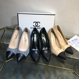 シャネル CHANEL ハイヒール 3色可選 2020春夏の大注目トレンド 春夏大人カジュアル