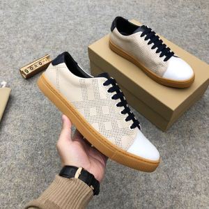 BURBERRY バーバリー カジュアルシューズ 2色可選 おしゃれな夏ファッション2020 夏先に大活躍する