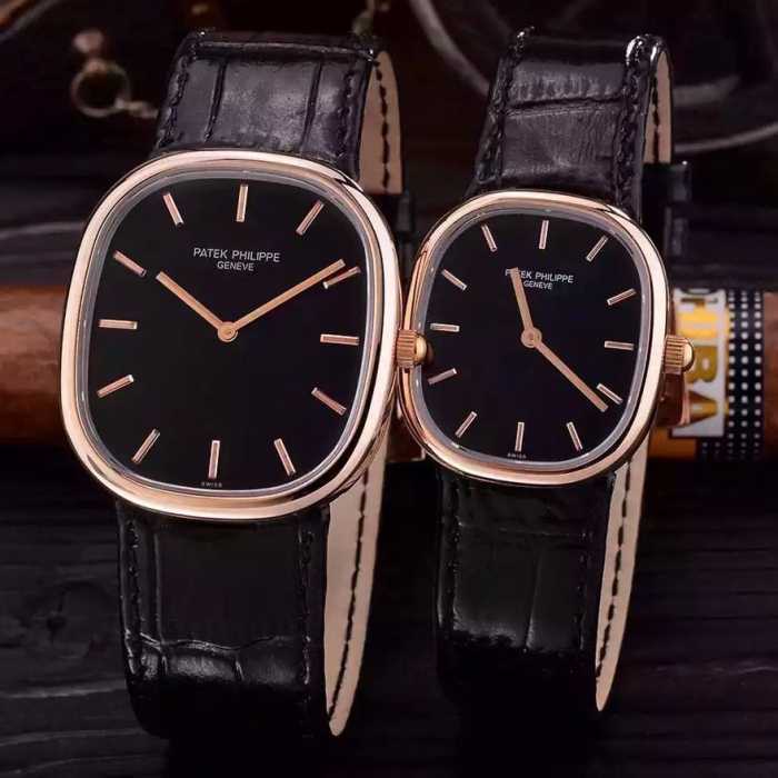 首胸ロゴ 2020 Patek Philippe パテックフィリップ 恋人腕時計 5色可選
