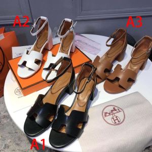 大人の可愛さを引き立て 2020年春夏流行ファッション エルメス HERMES サンダル 3色可選