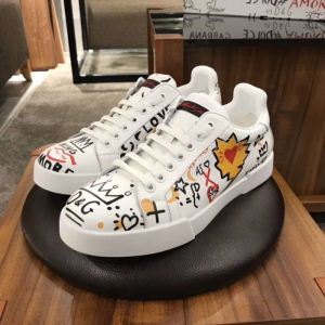 流行ファッション 大人の可愛さを引き立て DolceGabbana ドルチェガッバーナ カジュアルシューズ