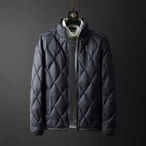 2色可選 バーバリー 202020秋冬トレンドファッション ダウンジャケット メンズ 絶対おさえるべきカラーと最新 BURBERRY 今年の流行りファション