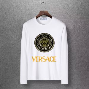 2020秋冬最重要アイテム ヴェルサーチ VERSACE 長袖Tシャツ 4色可選 おしゃれでおすすめ今季トレンド
